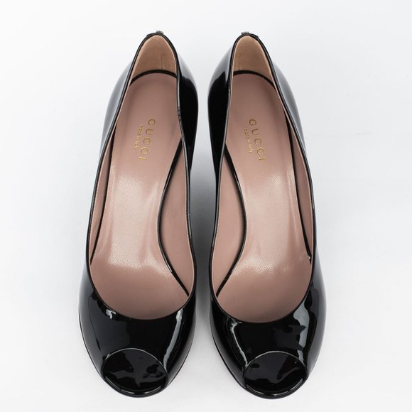 NEW Gucci Wedges- Size 38.5 - Picture 2 of 9